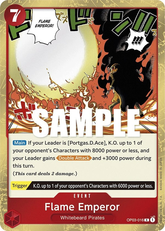 Image for Flame Emperor - One Piece Card Game