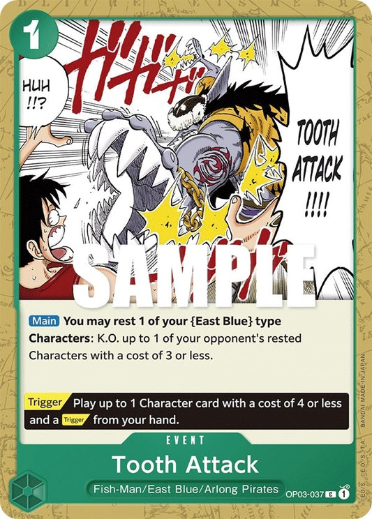 Image for Tooth Attack - One Piece Card Game