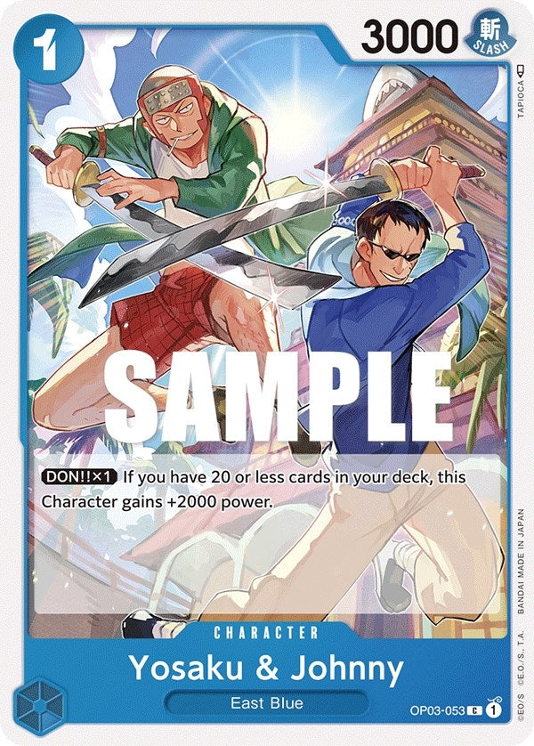 Image for Yosaku & Johnny - One Piece Card Game