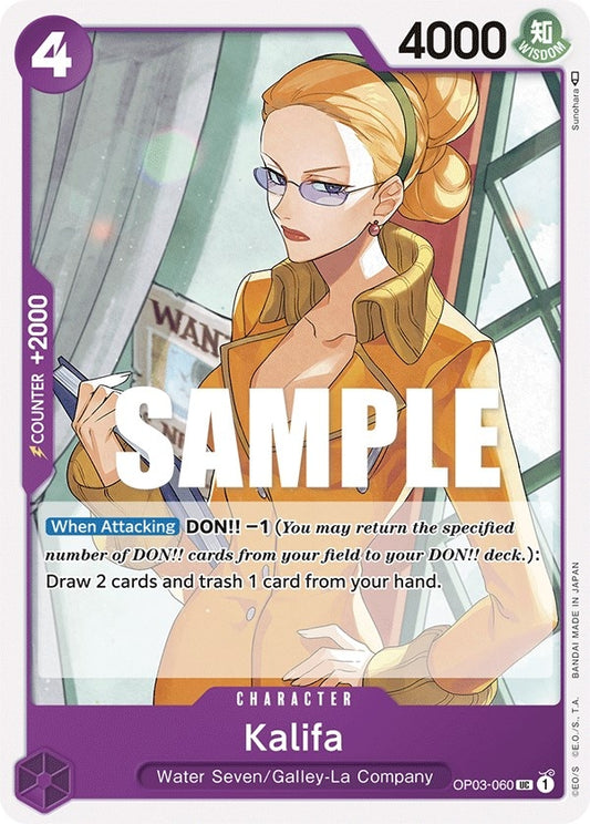Image for Kalifa (060) - One Piece Card Game
