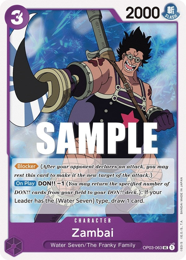 Image for Zambai - One Piece Card Game