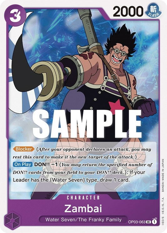 Image for Zambai - One Piece Card Game