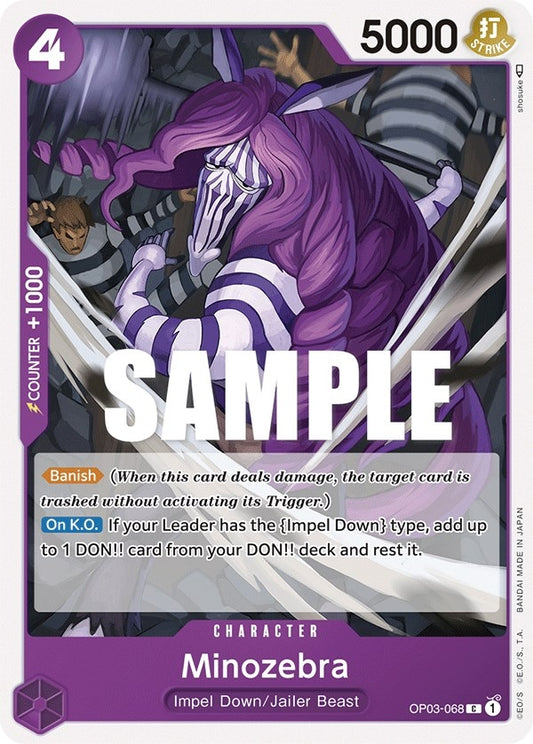 Image for Minozebra - One Piece Card Game