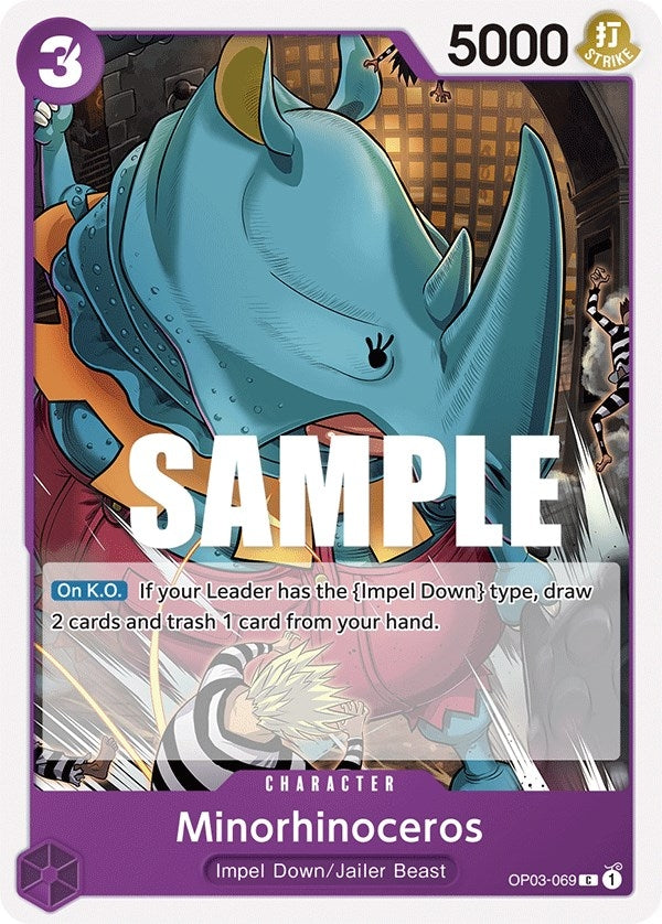 Image for Minorhinoceros - One Piece Card Game