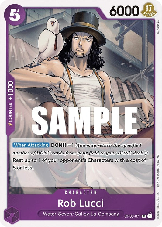 Image for Rob Lucci (071) - One Piece Card Game