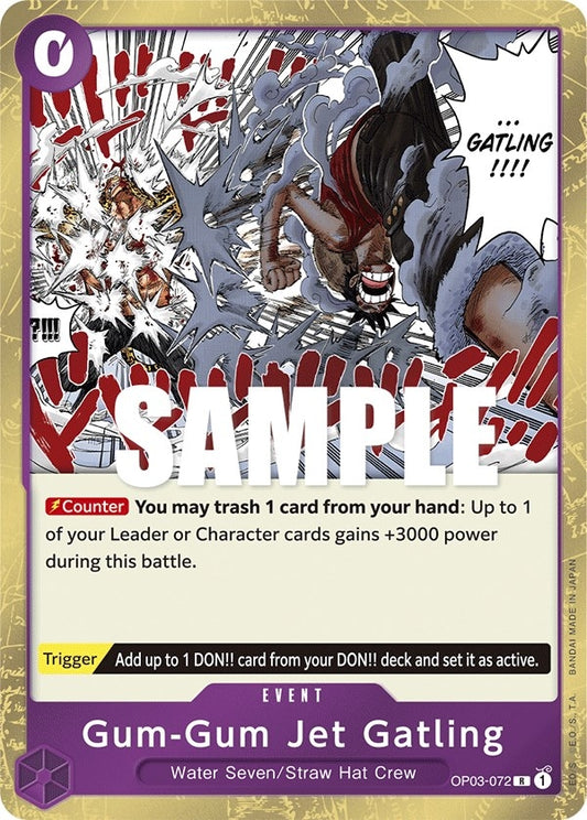 Image for Gum-Gum Jet Gatling - One Piece Card Game