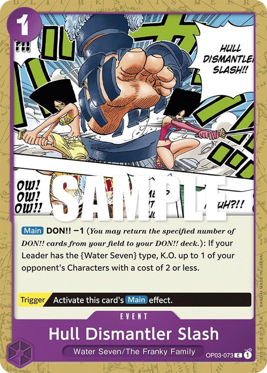 Image for Hull Dismantler Slash - One Piece Card Game