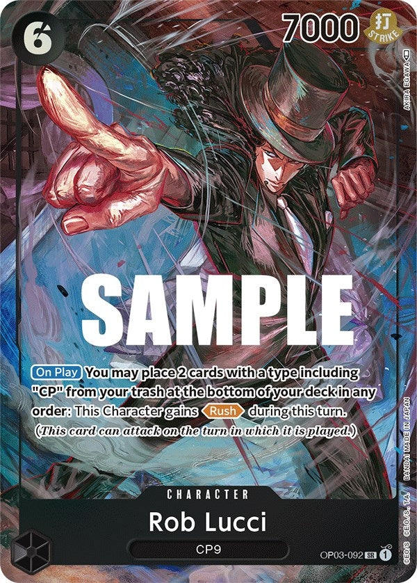 Image for Rob Lucci (092) (Alternate Art) - One Piece Card Game
