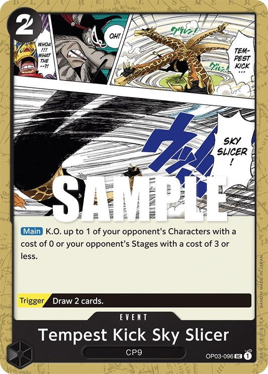 Image for Tempest Kick Sky Slicer - One Piece Card Game