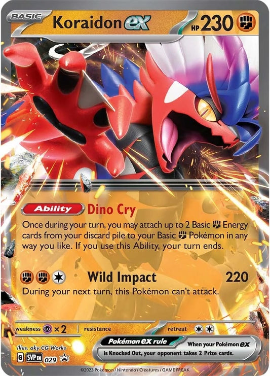 Image for Koraidon ex - 029 - Pokemon