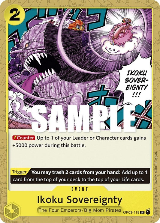 Image for Ikoku Sovereignty - One Piece Card Game