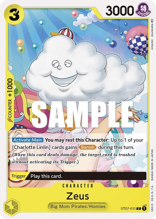 Image for Zeus - One Piece Card Game