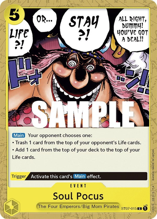 Image for Soul Pocus - One Piece Card Game