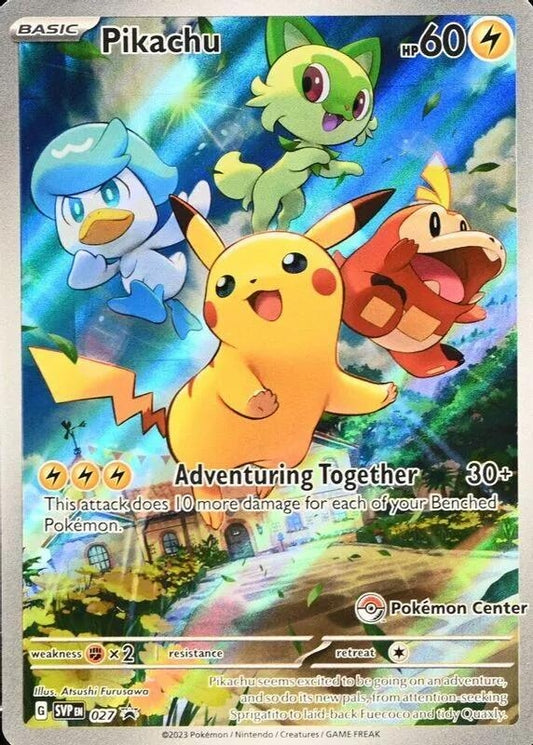 Image for Pikachu - 027 (Pokemon Center Exclusive) - Pokemon