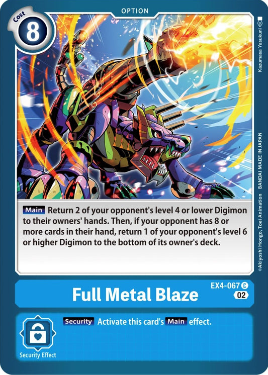 Image for Full Metal Blaze - Digimon Card Game