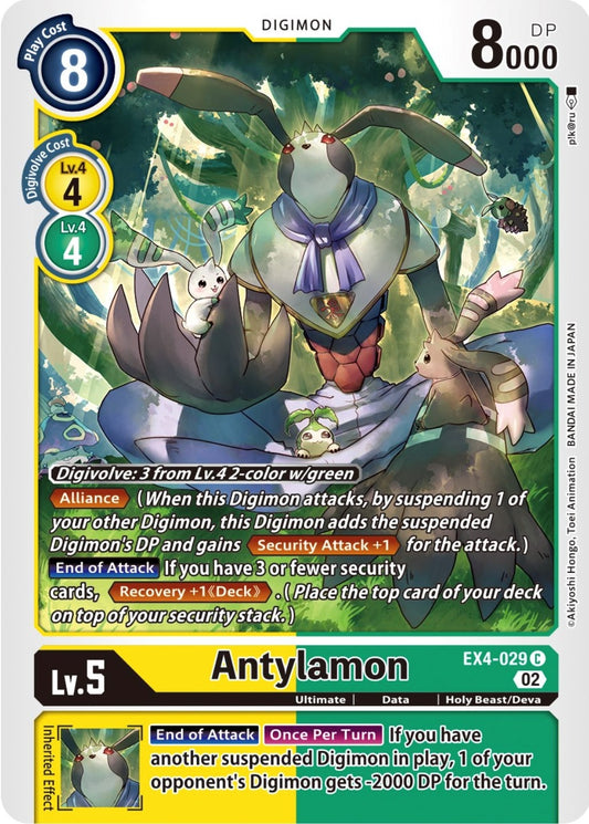 Image for Antylamon - EX4-029 - Digimon Card Game