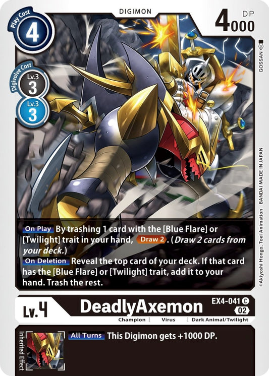 Image for DeadlyAxemon - Digimon Card Game