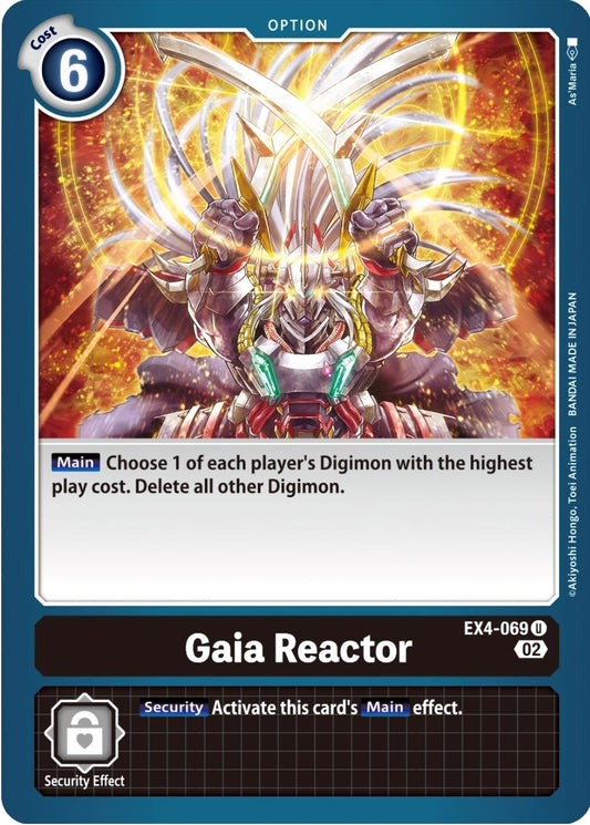 Image for Gaia Reactor - Digimon Card Game