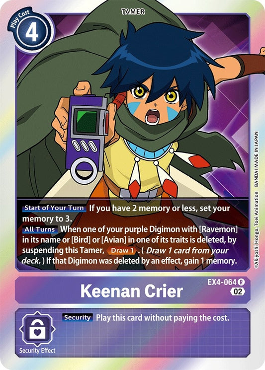 Image for Keenan Crier - Digimon Card Game