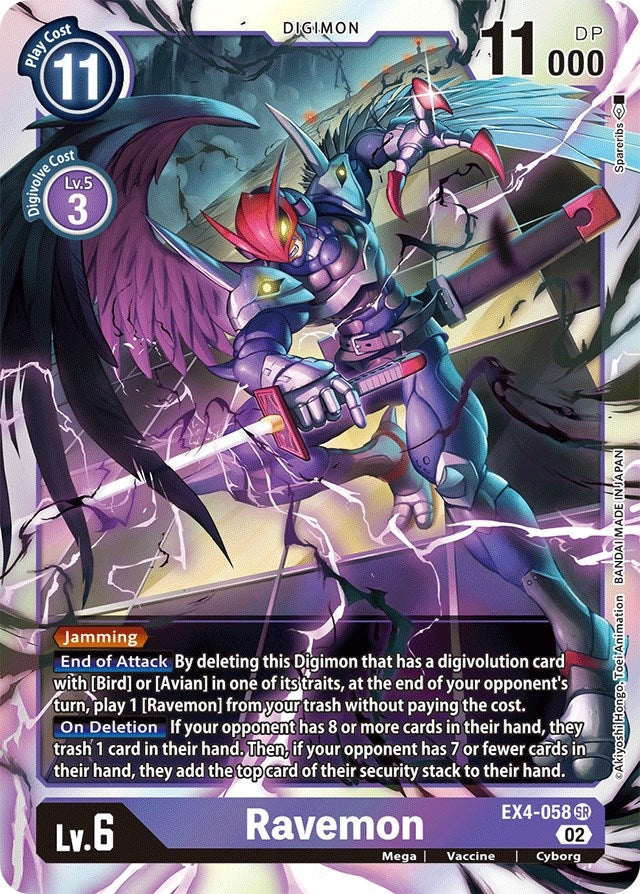 Image for Ravemon - Digimon Card Game