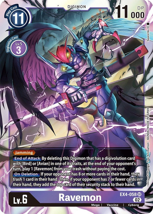 Image for Ravemon - Digimon Card Game