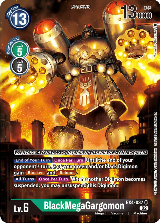 Image for BlackMegaGargomon (Alternate Art) - Digimon Card Game