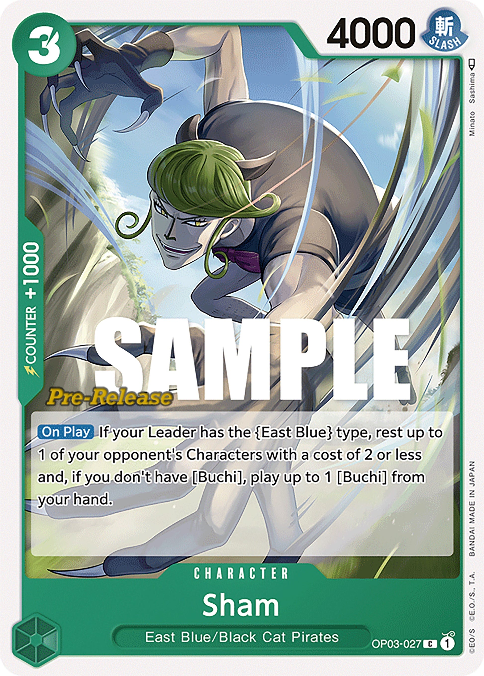 Image for Sham - One Piece Card Game