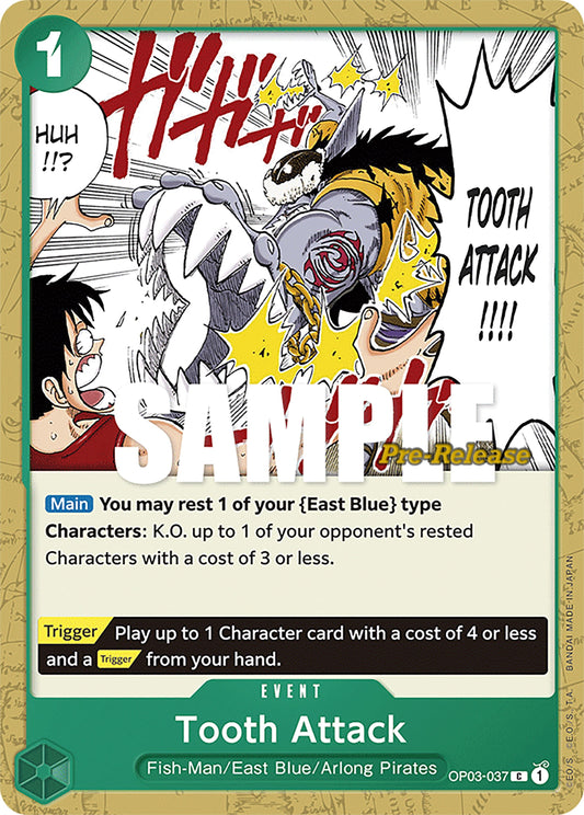 Image for Tooth Attack - One Piece Card Game