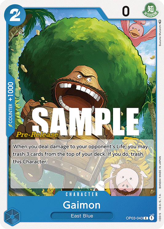 Image for Gaimon - One Piece Card Game