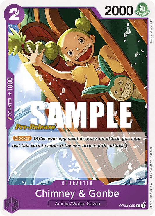 Image for Chimney & Gonbe - One Piece Card Game