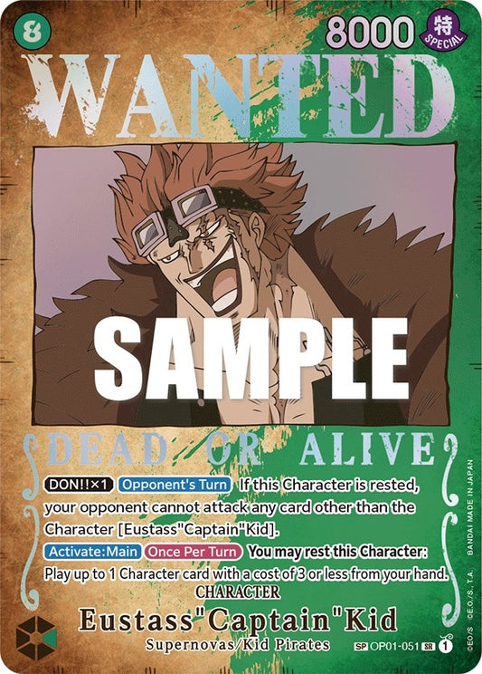 Image for Eustass"Captain"Kid (Wanted Poster) - One Piece Card Game