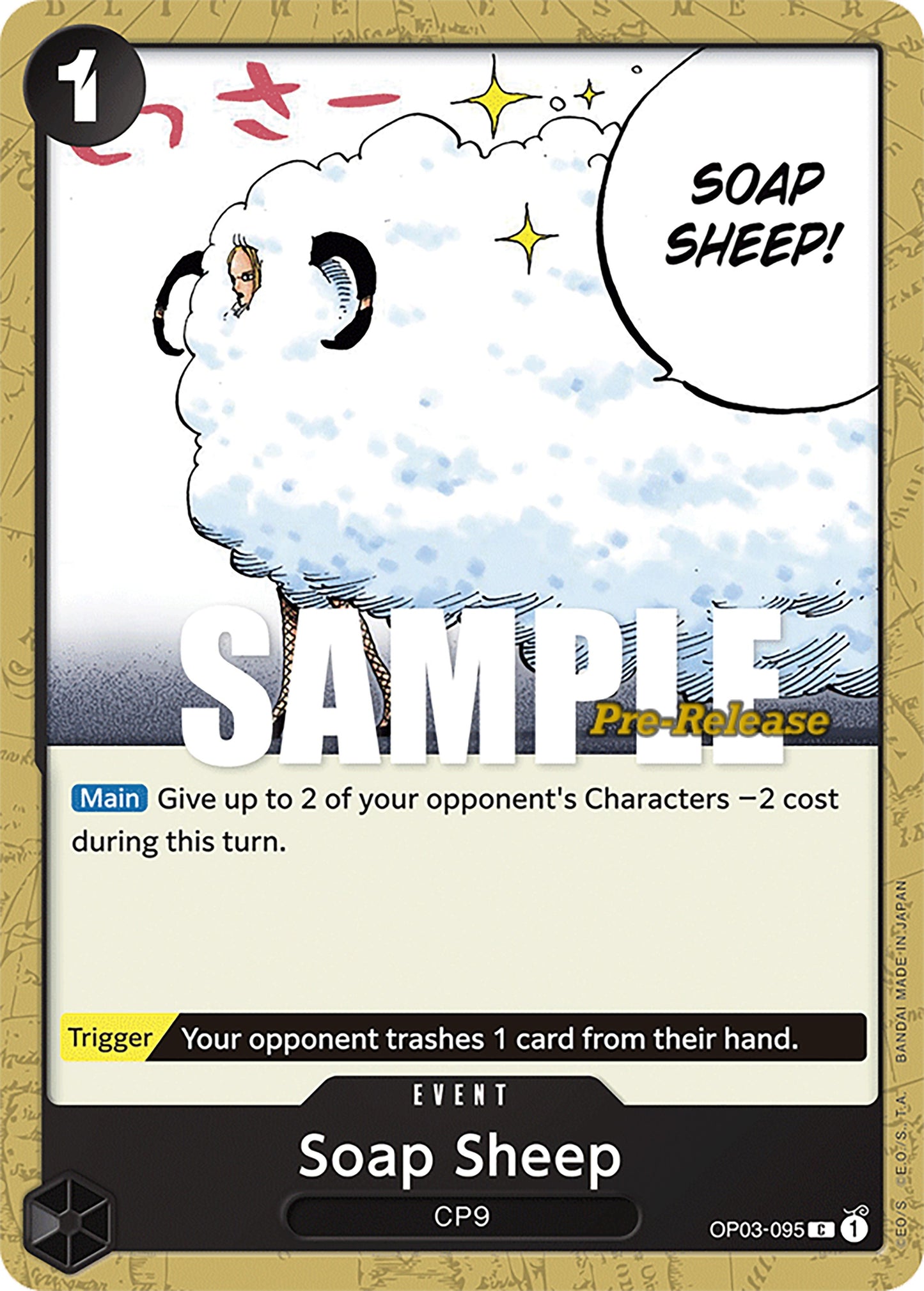 Image for Soap Sheep - One Piece Card Game