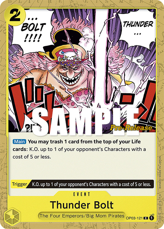 Image for Thunder Bolt - One Piece Card Game