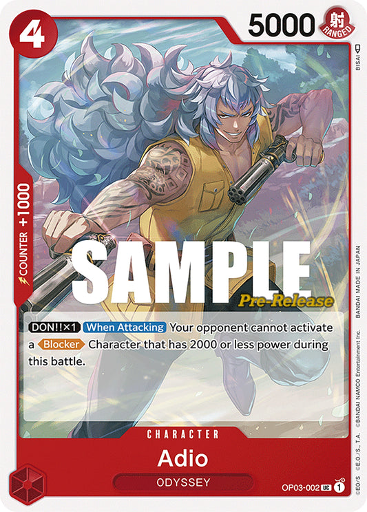 Image for Adio - One Piece Card Game