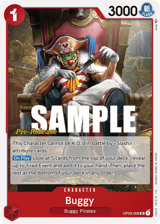 Image for Buggy (008) - One Piece Card Game