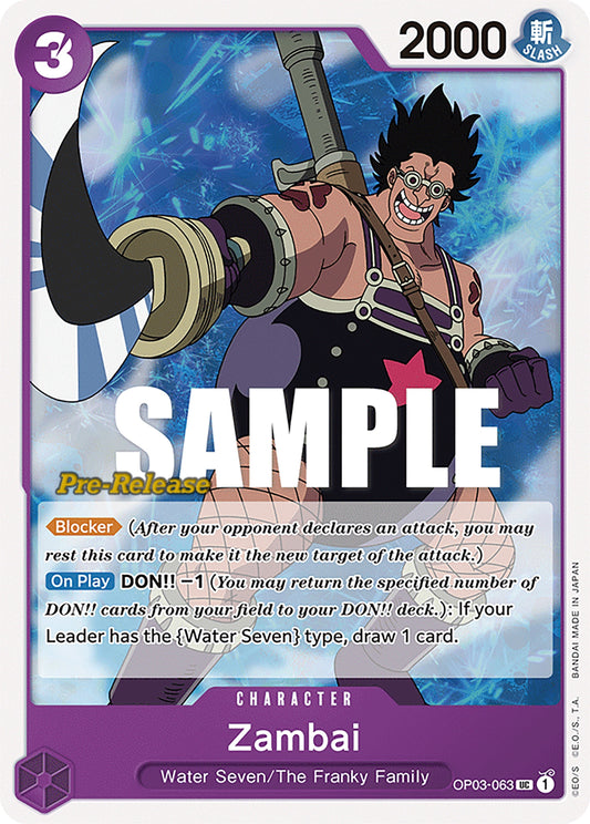 Image for Zambai - One Piece Card Game