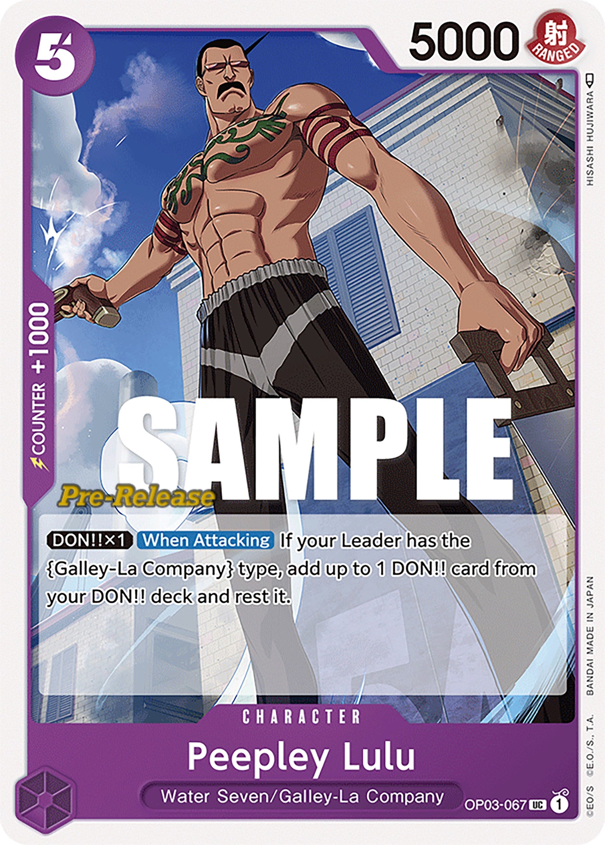 Image for Peepley Lulu - One Piece Card Game