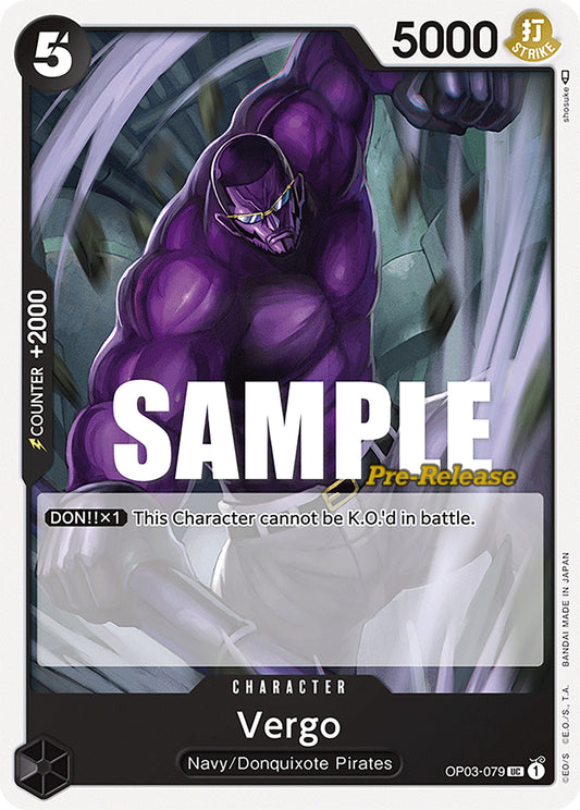 Image for Vergo - One Piece Card Game