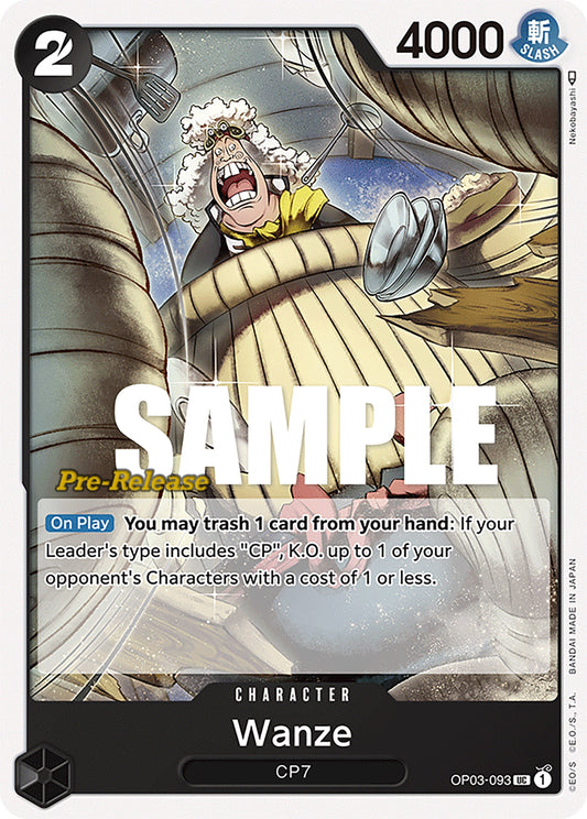 Image for Wanze - One Piece Card Game