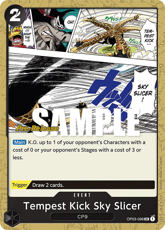 Image for Tempest Kick Sky Slicer - One Piece Card Game