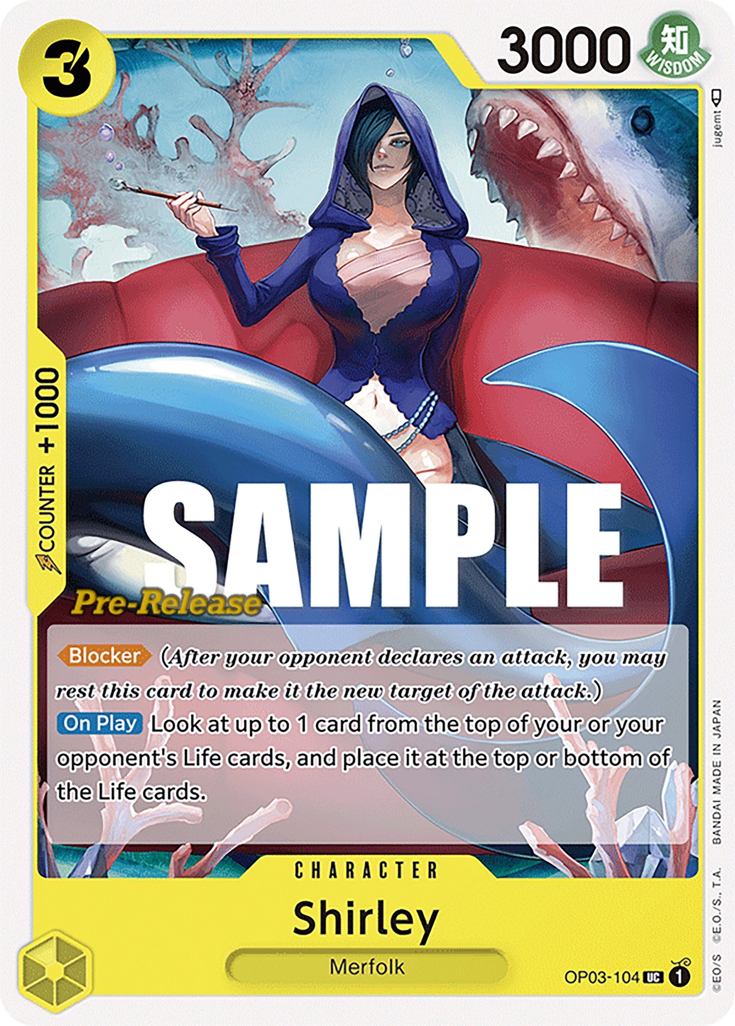 Image for Shirley - One Piece Card Game