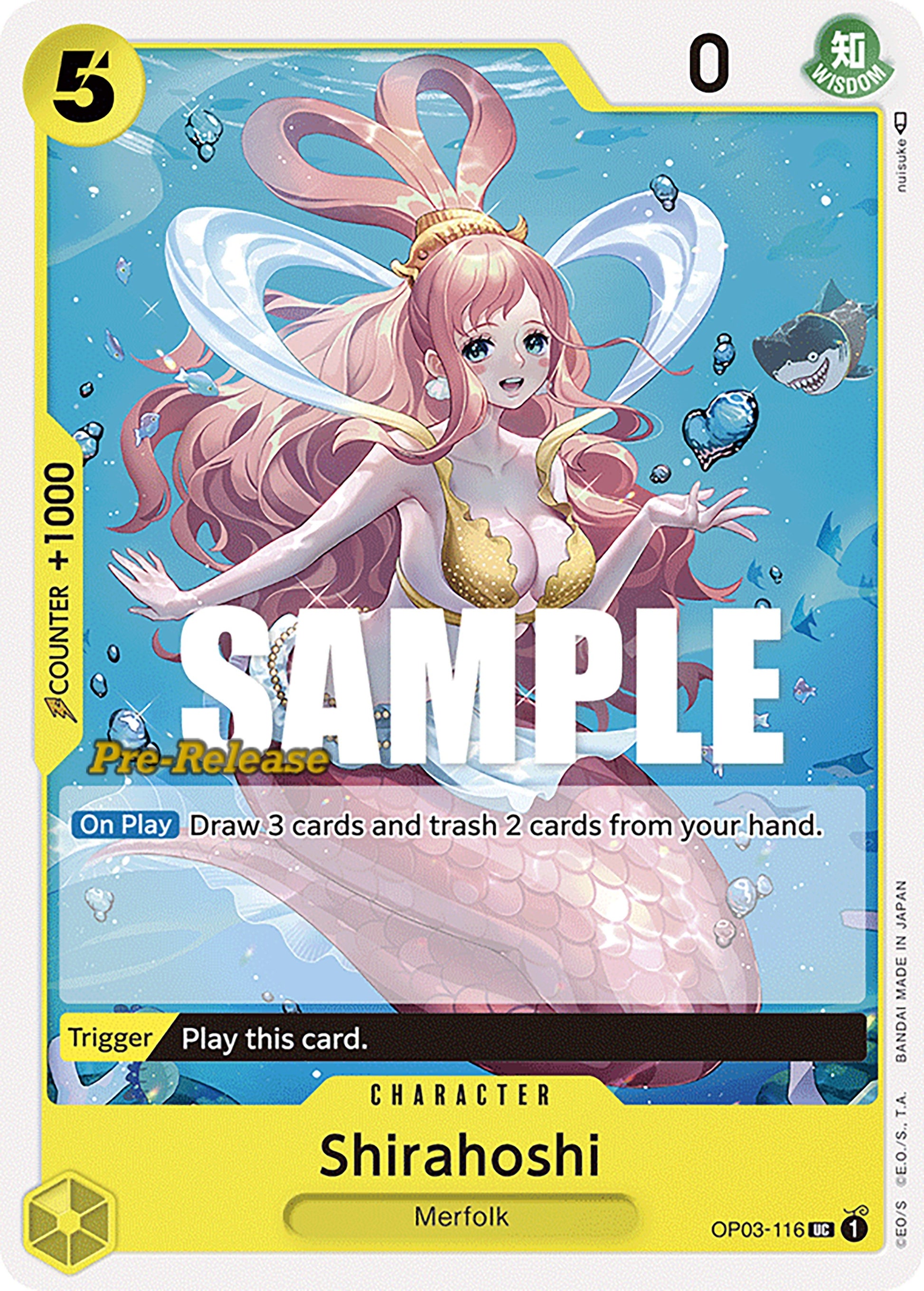 Image for Shirahoshi - One Piece Card Game