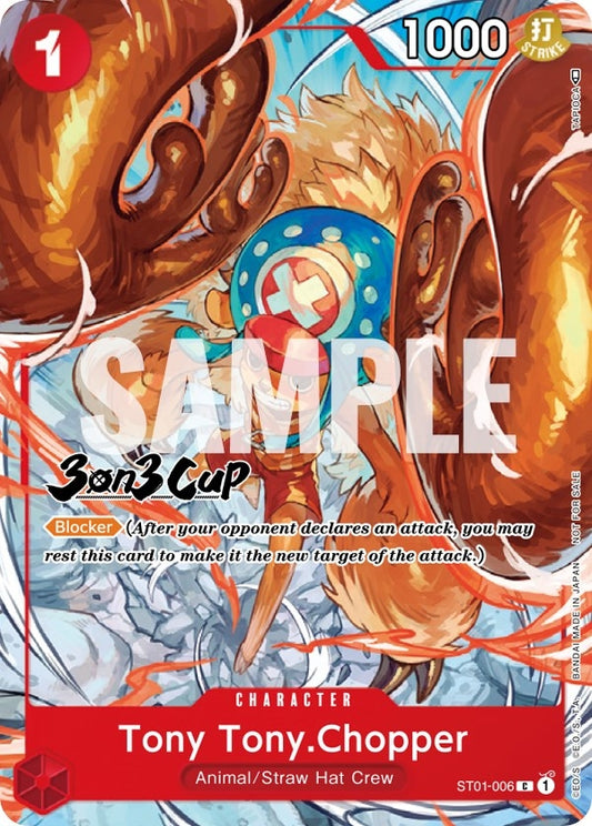 Image for Tony Tony.Chopper (3-on-3 Cup) [Participant] - One Piece Card Game
