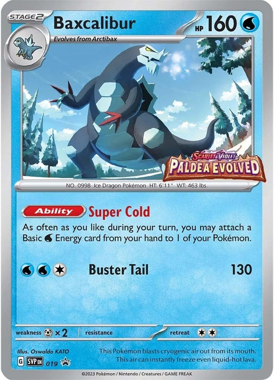 Image for Baxcalibur - 019 (Prerelease) - Pokemon