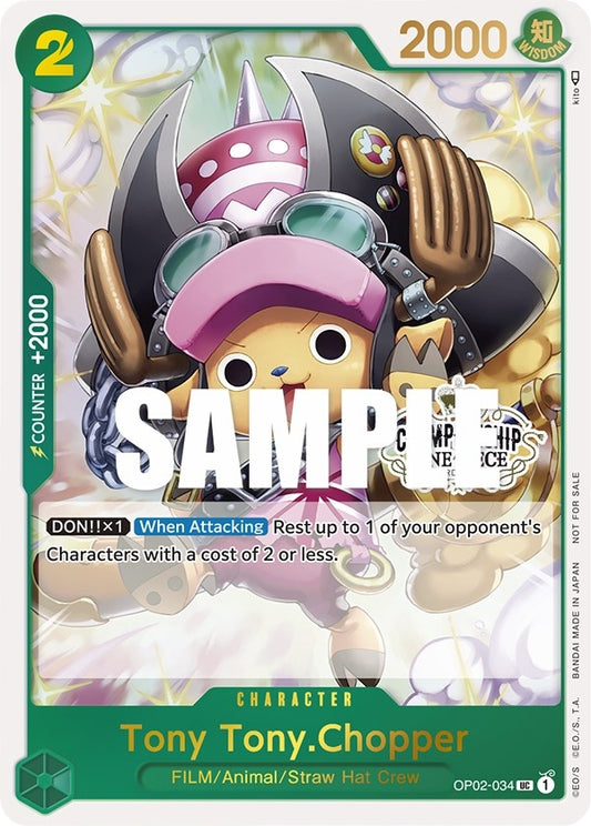Image for Tony Tony.Chopper (Store Championship Participation Pack) - One Piece Card Game