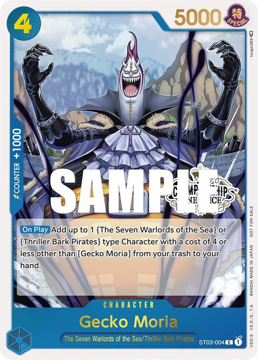 Image for Gecko Moria (Store Championship Participation Pack) - One Piece Card Game