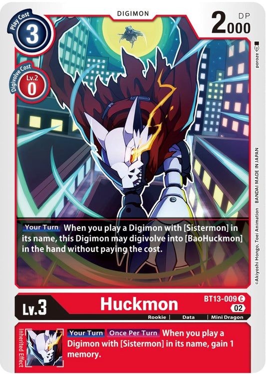 Image for Huckmon - Digimon Card Game