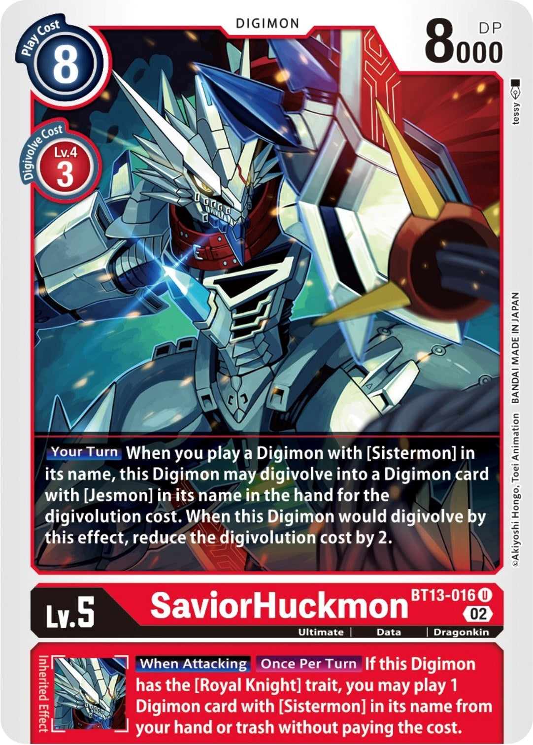 Image for SaviorHuckmon - Digimon Card Game