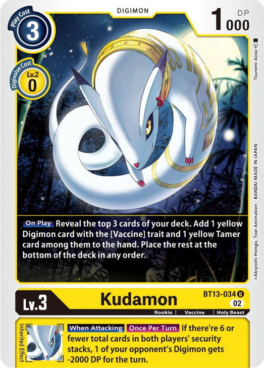 Image for Kudamon - Digimon Card Game