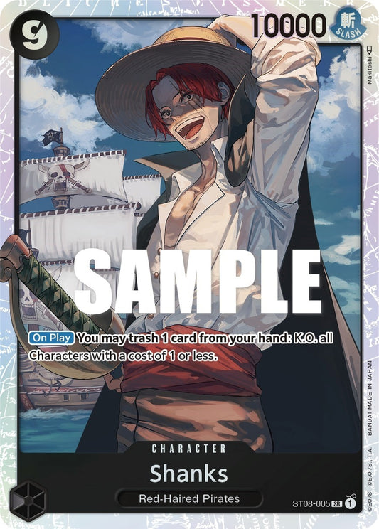 Image for Shanks - One Piece Card Game